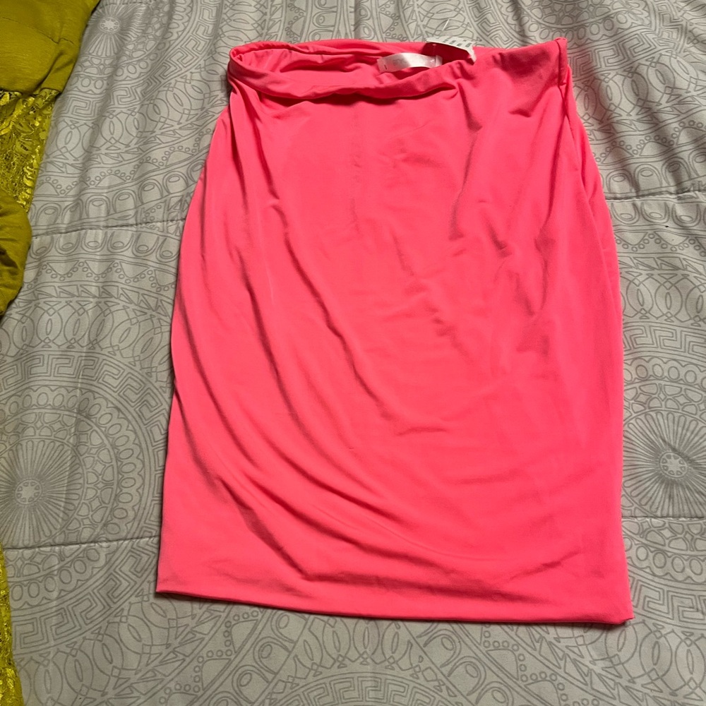 New - Neon Pink Skirt